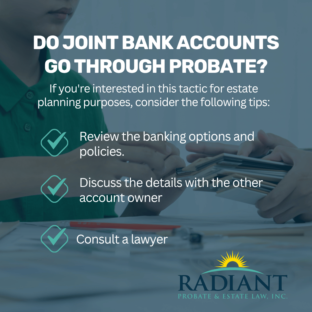 joint bank accounts